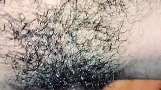 indian couple enjoys intimate moment on ranch