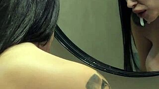 amateur latina performs intimate scene