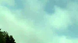 45 year old busty mom gets fucked in missionary with creampie