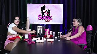 Luciana Kai In Sheer Red Lingerie Looks So Sexy!