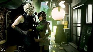 Lil Materia thief gives handjob in fantasy burglar roleplay