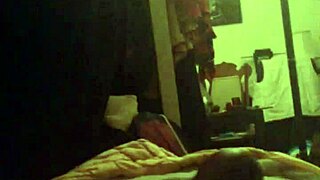 Big cock shemale jerks off in solo session