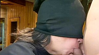 Wet Girlfriend Swallows Cum After Sucking In Dorm