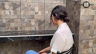 Threesome With My Friend And A Slut Prepaid Girl