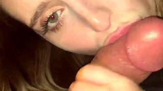 blonde petite teen sucks hung instructor's cock!