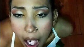 rossy ebony tries on sexy clothes and ends up having fun online