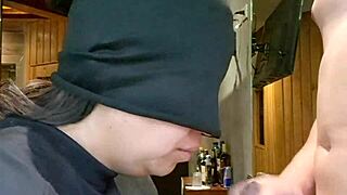 Wet Girlfriend Swallows Cum After Sucking In Dorm