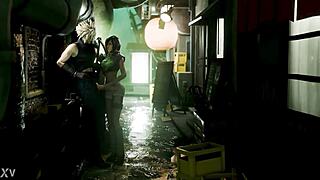 Lil Materia thief gives handjob in fantasy burglar roleplay