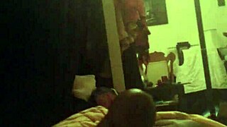 Big cock shemale jerks off in solo session