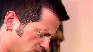 Lezley Zen in stockings gets anal railed on bed