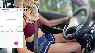 Oh No! A Friend Films Me Driving While a Fan Remotely Controls My Lovense Vibrator