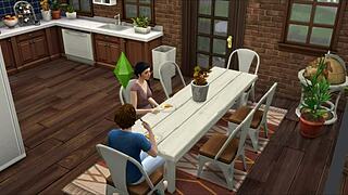 SIMS CHARACTERS FUCK HARD IN THE GYM SAUNA WITH PUBLIC EXPOSURE AND INTENSE PUSSY ACTION