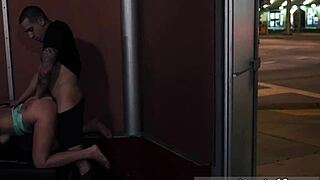 Valerie White says, 'I'm your bound slave girl in flight attendant bondage'