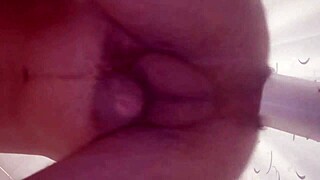 I'm hammering a bottle in my asshole!