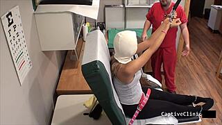 A Shocking Way To Treat Potheads Behind The Scenes With Handcuffs And Gloves For Special Treatment - Maria