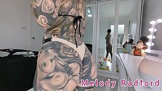 trying on tiny bikini and g-string haul