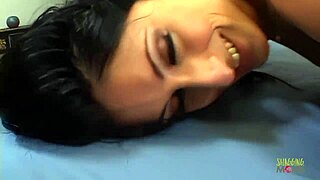 Bubble butt brunette rides face, cums on ass