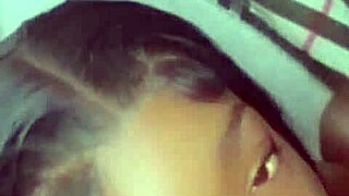 my little 18+ shy stepsister gets caught sucking big black cocks again in homemade taboo blowjob with ass and orgasm