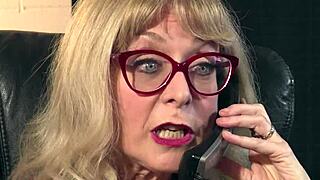 older milf nina hartley hires young 18+ stud for cheating hardcore sex