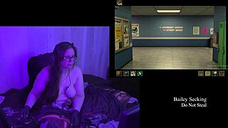 brunette bbw with big natural tits plays naked in secrets can end remaster part 1