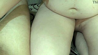 dominant pregnant wife commands quick creampie in cowgirl ride.