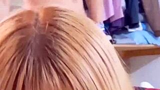 venezuelan blonde schoolgirl gets fucked live by boyfriend on tiktok 😍