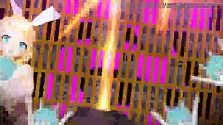 kagamine rin in alien bunny costume nude