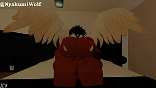 Emptying balls into beautiful ebony futanari with monster cock!