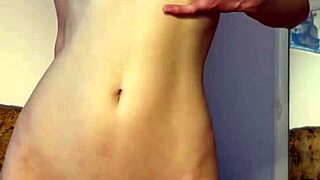 i watch this petite teen relaxing solo with toys in college