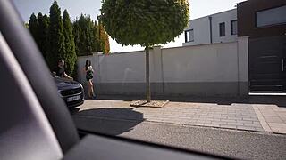 sasha rose bent over for pov analfucking in cheating milf scene