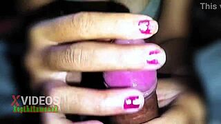 My New Maid Masters the Art of Jerking Cock Perfectly.