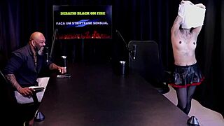 annie clementine gets nervous about anal during tattoo in outdoor orgy, exposing herself in sheer red