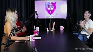 Blonde Bruna Carlos Humiliated In Outdoor Casting Interview With Jow Jow