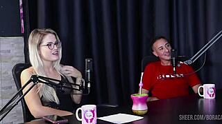 Blonde Bruna Carlos Humiliated In Outdoor Casting Interview With Jow Jow