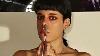 Teen Girl Sneezing Huge Snot in HD Fetish