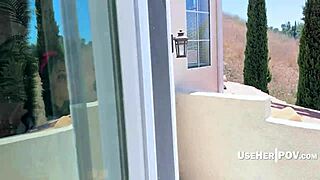 Stepson ADDICTED to FUCKING ebony stepmom in intense POV sex