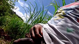 wild bush sex in forest trailer