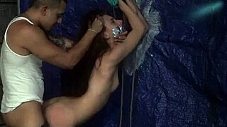 Extreme Gagging Compilation! Rough Outdoor Public Fuckfest with Anya.