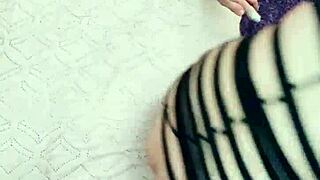 Beautiful skinny milf wife rides husband's friend in cowgirl position