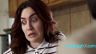 Wife suspects cheating! But husband pounds that Russian pussy rough!