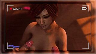 Asuka Kazama Intimate Group Scene