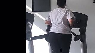 Big Booty Treadmill Girl