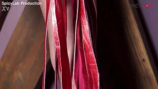 does the slutty big boobs take it in ass and mouth?