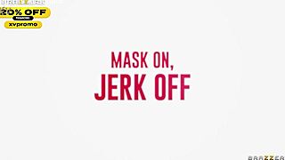 Wow, jerk off to LaSirena69 in mask for hot discount!