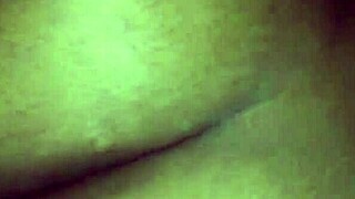 Ebony BBW Amateur Doggy Style Anal Sex with Creampie