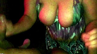 Wife Gives Double Blowjob To Friend And Husband!
