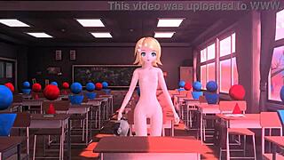 Kagamine Rin Tokyo Teddy Bear Project Diva Nude Mod