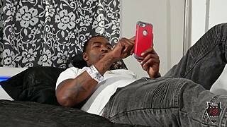 Ink queen Genevieve Sinn licks Rome Major's ass and gives blowjob, cum on tits