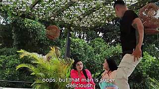 lucky stripper interacts with two milfs - dilan clavijo