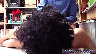 what options does this sexy police woman offer to avoid arrest?